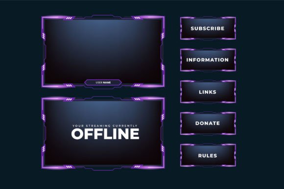 Download Modern Gaming Screen Interface Vector - Screen Collection