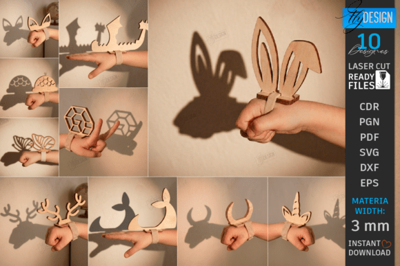 Download Shadow Theater Accessories Laser Cut Set - Premium Resources