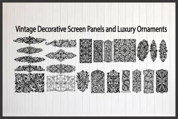 Download Vintage Decorative Screen Panels - Screen Collection