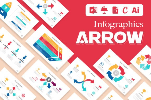 Download Arrow Infographics Templates Layout - Infographics Collection