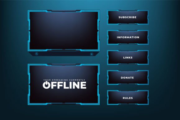 Download Online Screen Panel Border Design Vector - Screen Collection