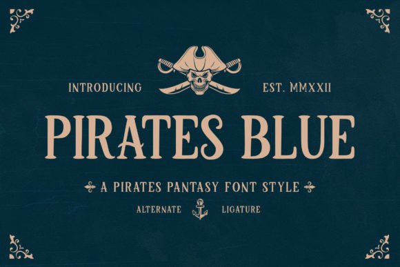 Download Pirates Blue - Blue Collection